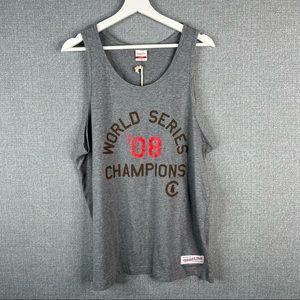 Mitchell & Ness Chicago Cubs Tank Top Men's Large L New
